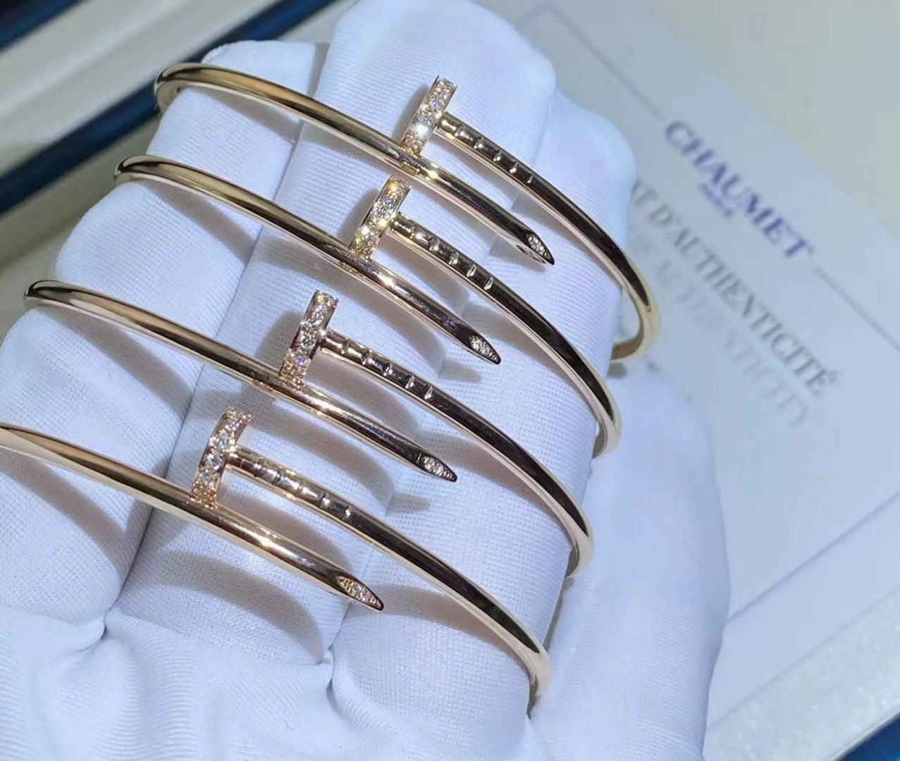 [Shinejoy]JUSTE BRACELET 2.5MM DIAMONDS