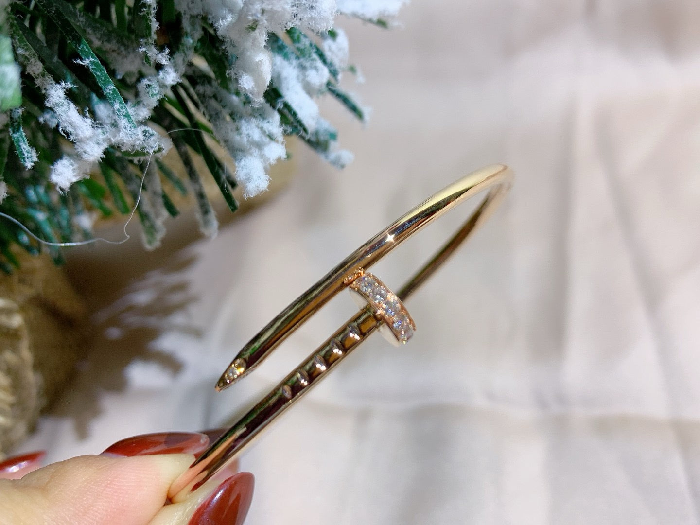 [Shinejoy]JUSTE BRACELET 2.5MM DIAMONDS