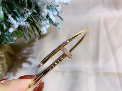 [Shinejoy]JUSTE BRACELET 2.5MM DIAMONDS