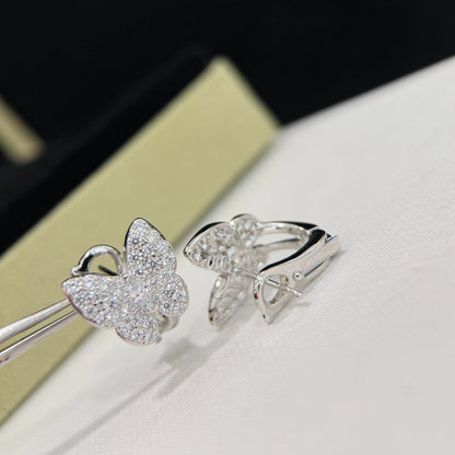 [Shinejoy]BUTTERFLY ALL DIAMOND EARRINGS