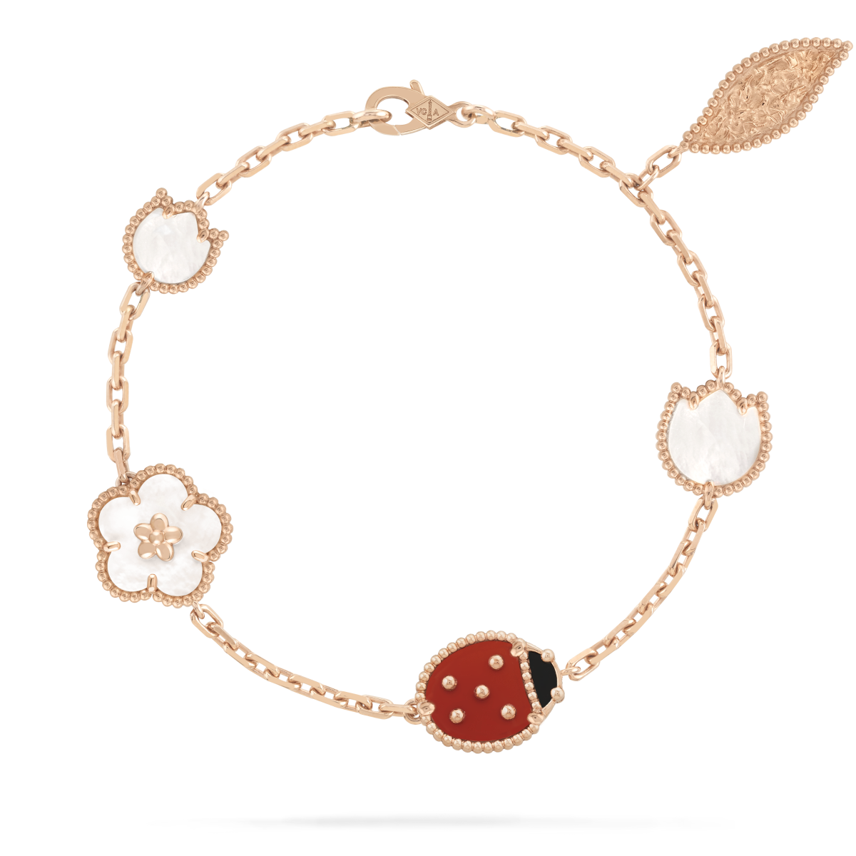 [Shinejoy]LUCKY SPRING 5 MOTIF BRACELET