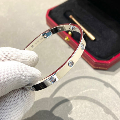 [Shinejoy]LOVE BRACELET 6.1MM 10 DIAMONDS