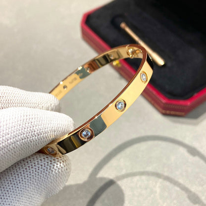 [Shinejoy]LOVE BRACELET 6.1MM 10 DIAMONDS