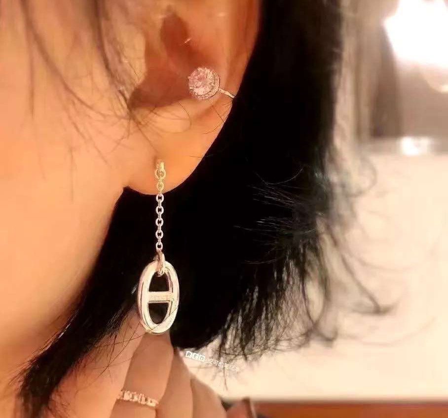 [Shinejoy]CHAINE TASSEL EARRINGS