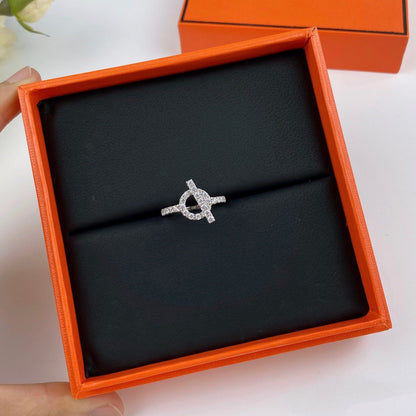 [Shinejoy]ECHAPPEE RING SILVER DIAMOND