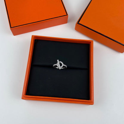 [Shinejoy]ECHAPPEE RING SILVER DIAMOND