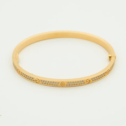 [Shinejoy]LOVE BRACELET 3.65MM DIAMOND-PAVED