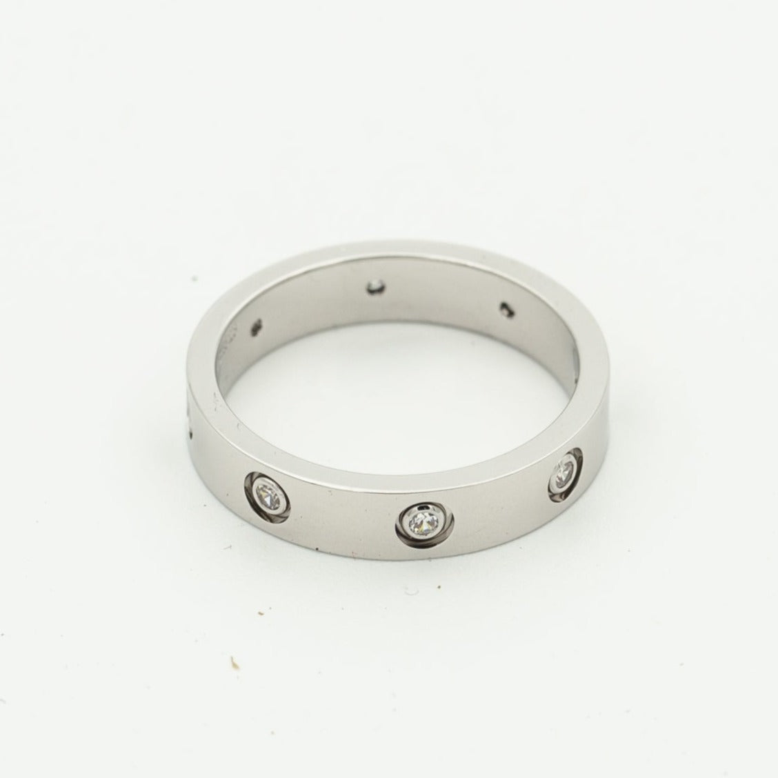 [Shinejoy]LOVE RING 3.6MM 8 DIAMONDS