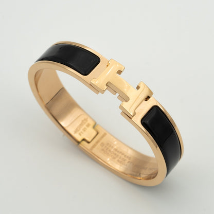 [Shinejoy]H BLACK BRACELET