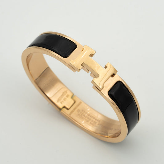 [Shinejoy]H BLACK BRACELET