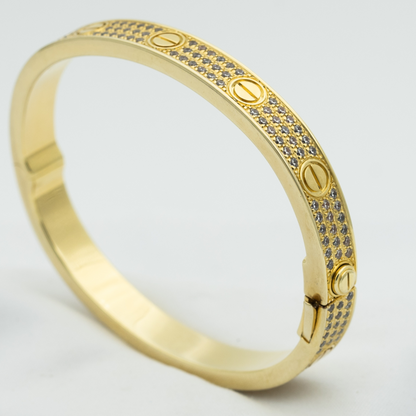 [Shinejoy]LOVE BRACELET 6.1MM DIAMOND-PAVED