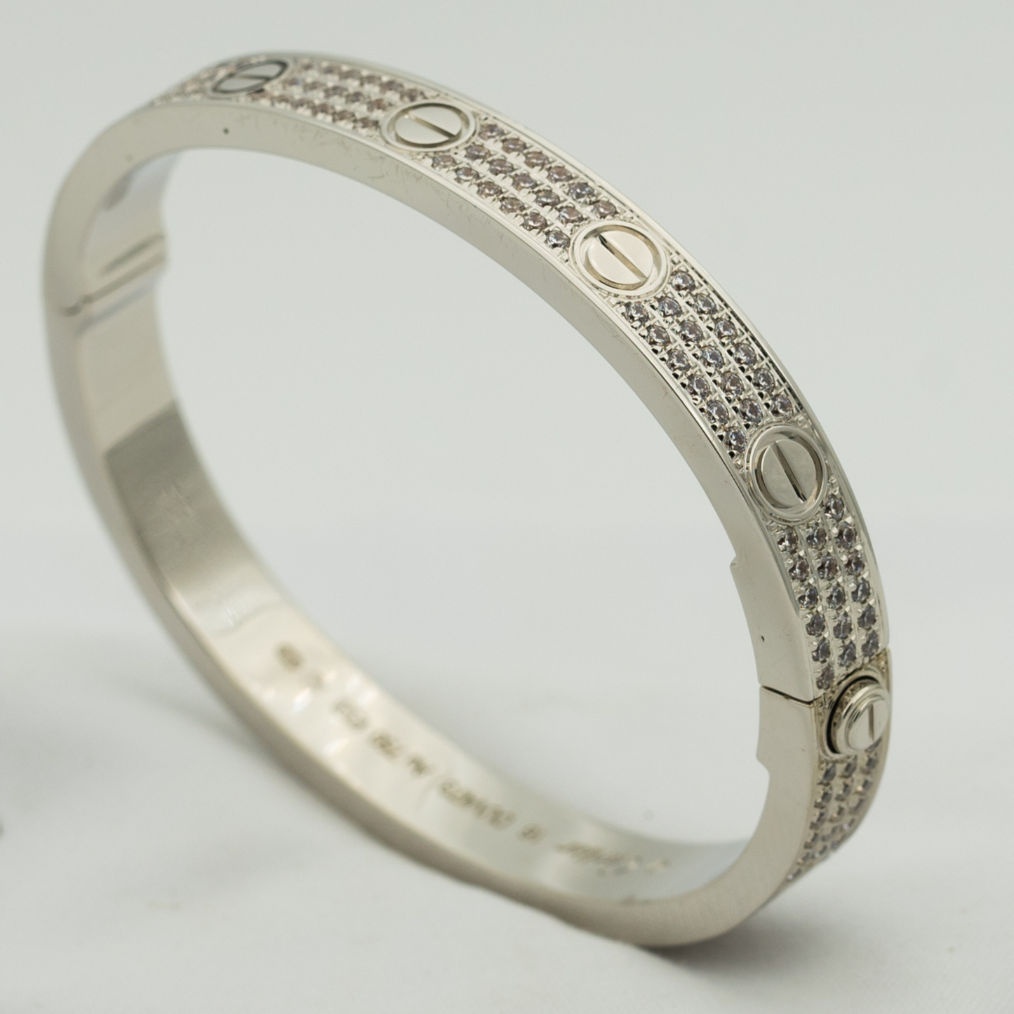 [Shinejoy]LOVE BRACELET 6.1MM DIAMOND-PAVED