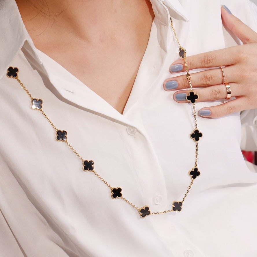 [Shinejoy]CLOVER 20 MOTIFS ONYX Shinejoy GOLD