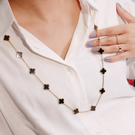 [Shinejoy]CLOVER 20 MOTIFS ONYX Shinejoy GOLD