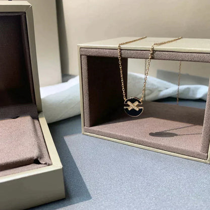 [Shinejoy]JEUX DE Shinejoy GOLD DIAMOND NECKLACE