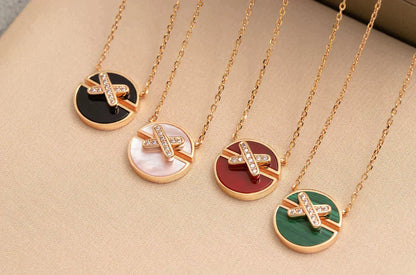 [Shinejoy]JEUX DE Shinejoy GOLD DIAMOND NECKLACE