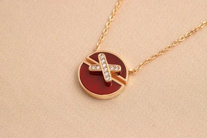 [Shinejoy]JEUX DE Shinejoy GOLD DIAMOND NECKLACE