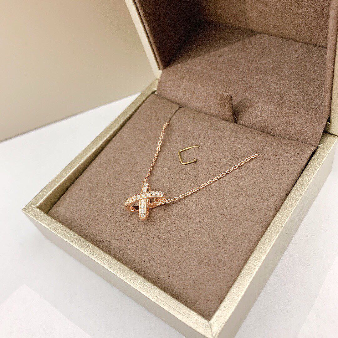 [Shinejoy]JEUX DE DIAMOND NECKLACE