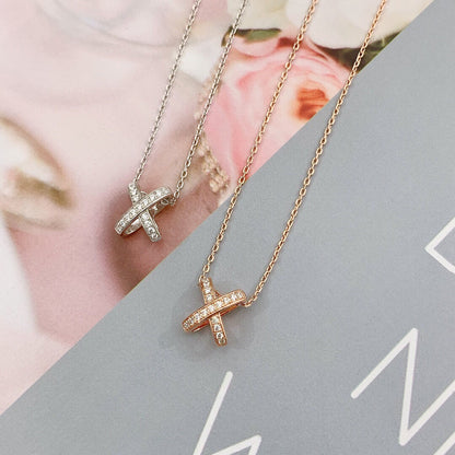 [Shinejoy]JEUX DE DIAMOND NECKLACE