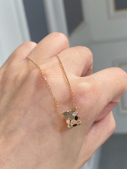 [Shinejoy]BEE LOVE DIAMOND NECKLACE