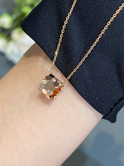 [Shinejoy]BEE LOVE DIAMOND NECKLACE