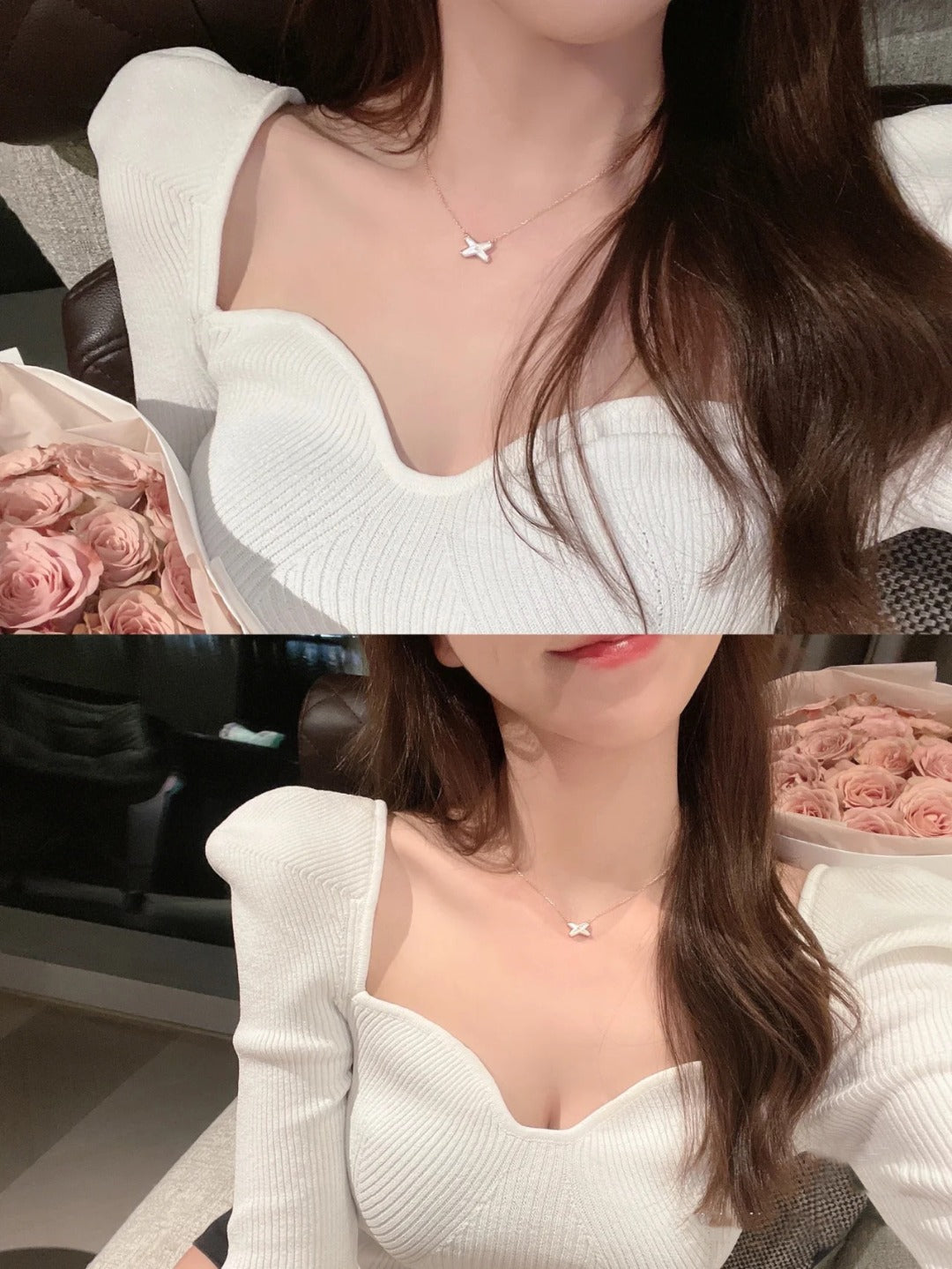 [Shinejoy]JEUX DE NECKLACE 1 DIAMOND