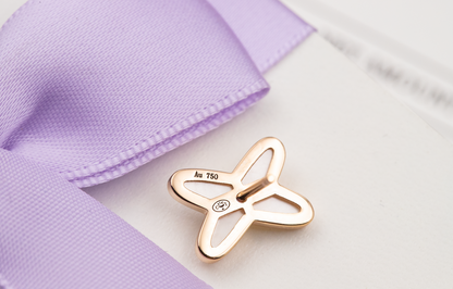 [Shinejoy]JEUX DE WHITE MOP PINK GOLD DIAMOND EARRINGS
