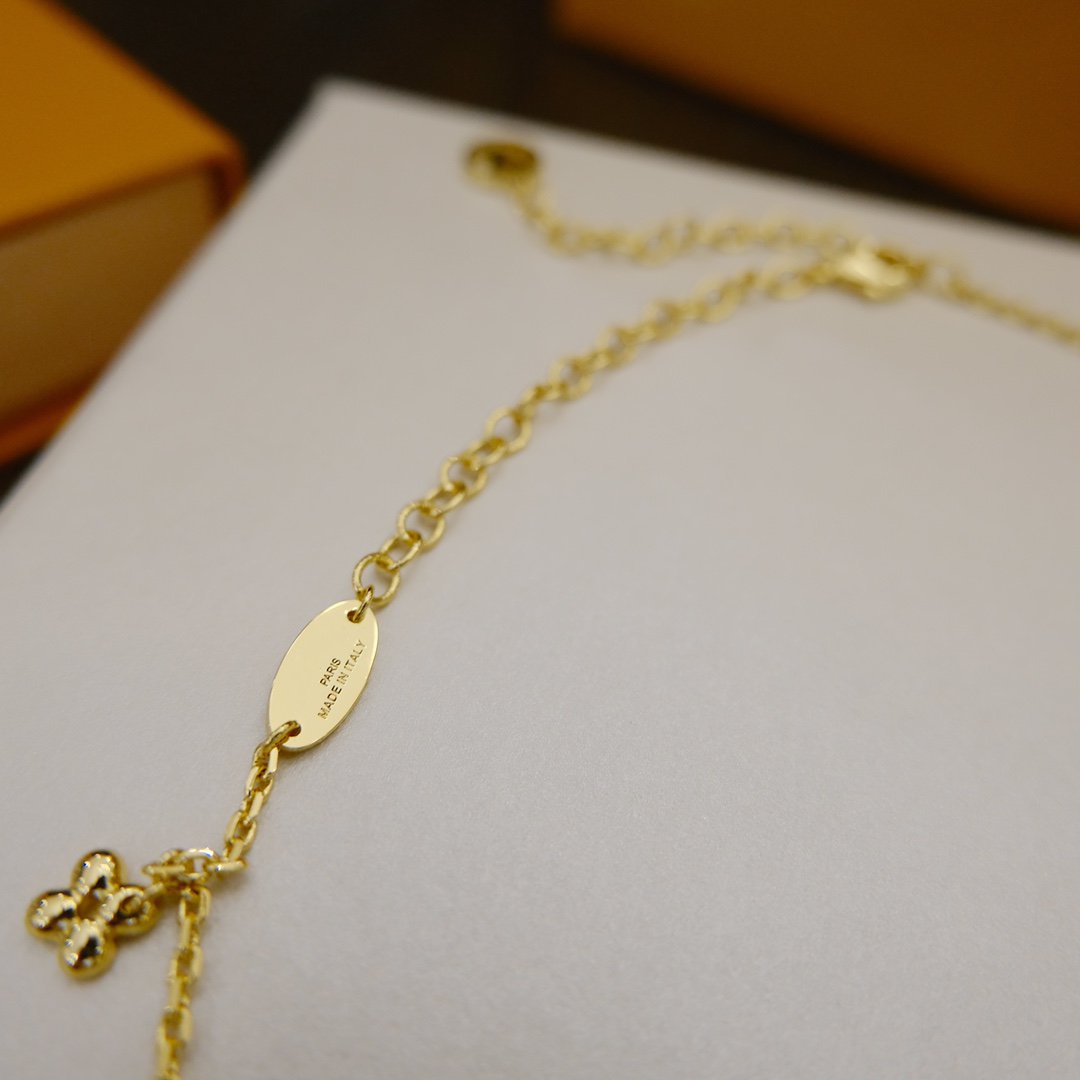 [Shinejoy]BLOOMING SUPPLE NECKLACE BRASS