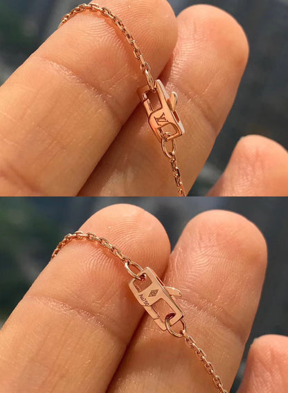 [Shinejoy]BLOSSOM PENDANT PINK GOLD AND DIAMOND