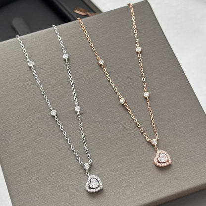 [Shinejoy]JOY HEART DIAMOND NECKLACE