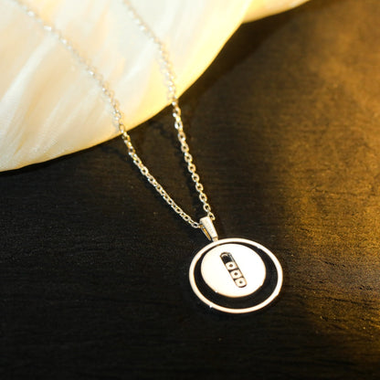 [Shinejoy]Demo MOVE MM SILVER DIAMOND NECKLACE