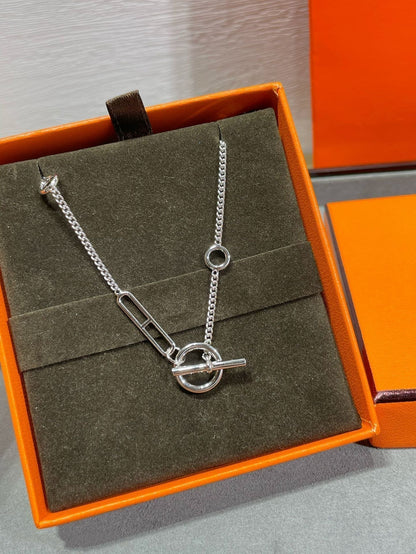 [Shinejoy]HM STERLING CHAINE D'ANCRE HEART