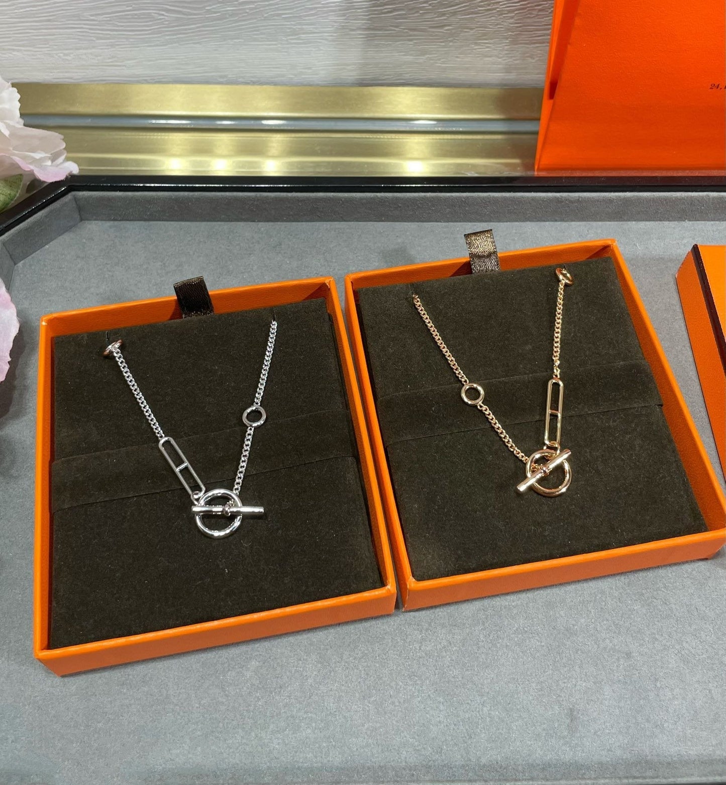 [Shinejoy]HM STERLING CHAINE D'ANCRE HEART