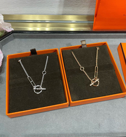 [Shinejoy]HM STERLING CHAINE D'ANCRE HEART