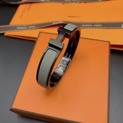 [Shinejoy]CLIC HM SO BLACK GREY BRACELET