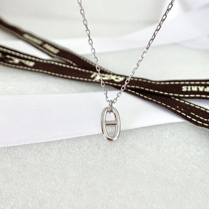 [Shinejoy]HM PIG NOSE NECKLACE