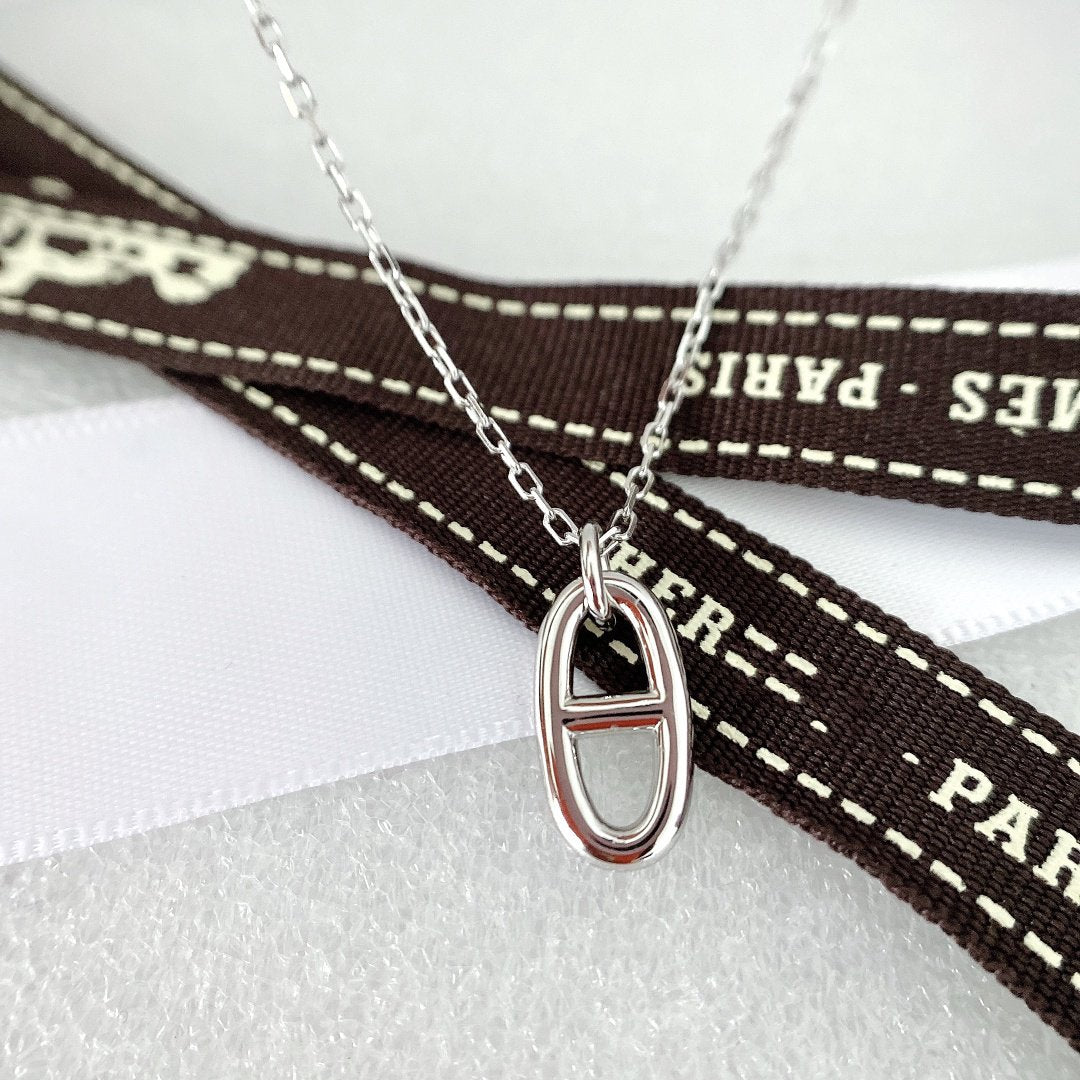 [Shinejoy]HM PIG NOSE NECKLACE