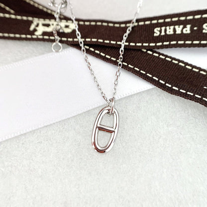 [Shinejoy]HM PIG NOSE NECKLACE