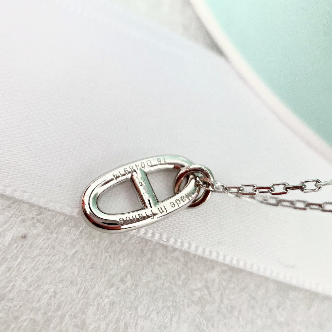 [Shinejoy]HM PIG NOSE NECKLACE