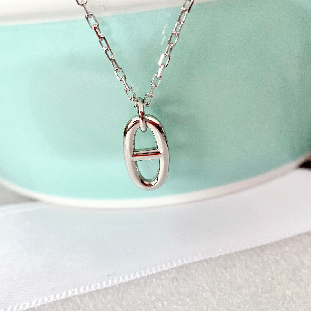 [Shinejoy]HM PIG NOSE NECKLACE