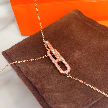 [Shinejoy]HM NECKLACE PLATINUM Shinejoy GOLD DIAMOND