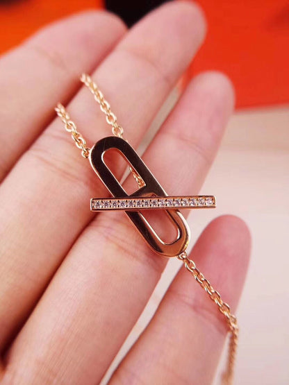 [Shinejoy]HM NECKLACE PLATINUM Shinejoy GOLD DIAMOND