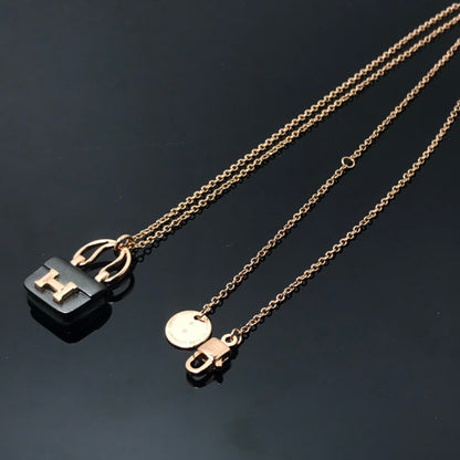 [Shinejoy]WOMEN'S HM AMULETTES CONSTANCE PENDANT NECKLACE