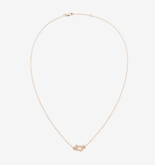 [Shinejoy]FORCE 10 DIAMOND PINK GOLD NECKLACE MINI MODEL