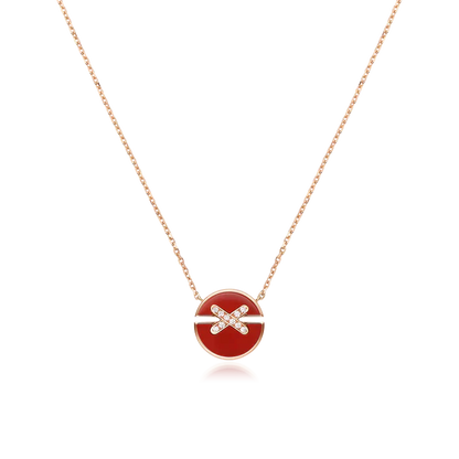 [Shinejoy]JEUX DE Shinejoy GOLD DIAMOND NECKLACE