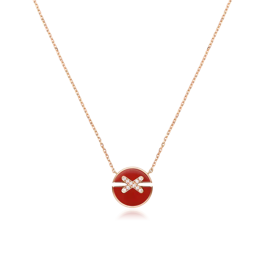 [Shinejoy]JEUX DE Shinejoy GOLD DIAMOND NECKLACE