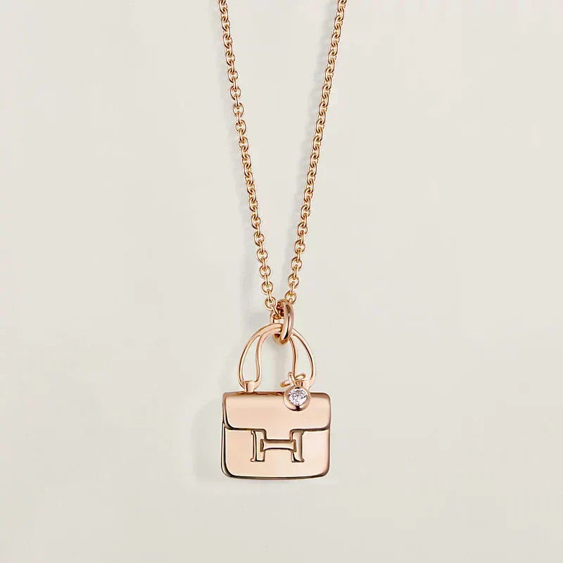 [Shinejoy]AMULETTE PEDANT Shinejoy GOLD NECKLACE