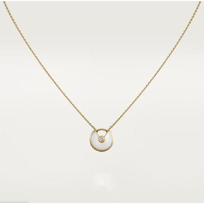 [Shinejoy]AMULETTE Shinejoy GOLD MOP NECKLACE