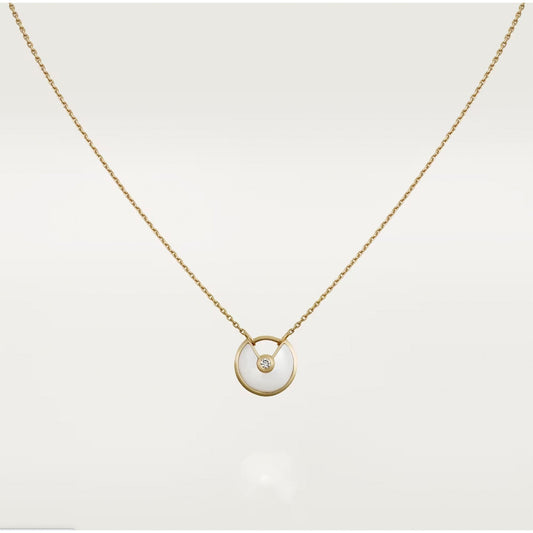 [Shinejoy]AMULETTE Shinejoy GOLD MOP NECKLACE