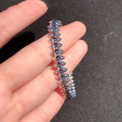 [Shinejoy]CLASH SILVER BRACELET